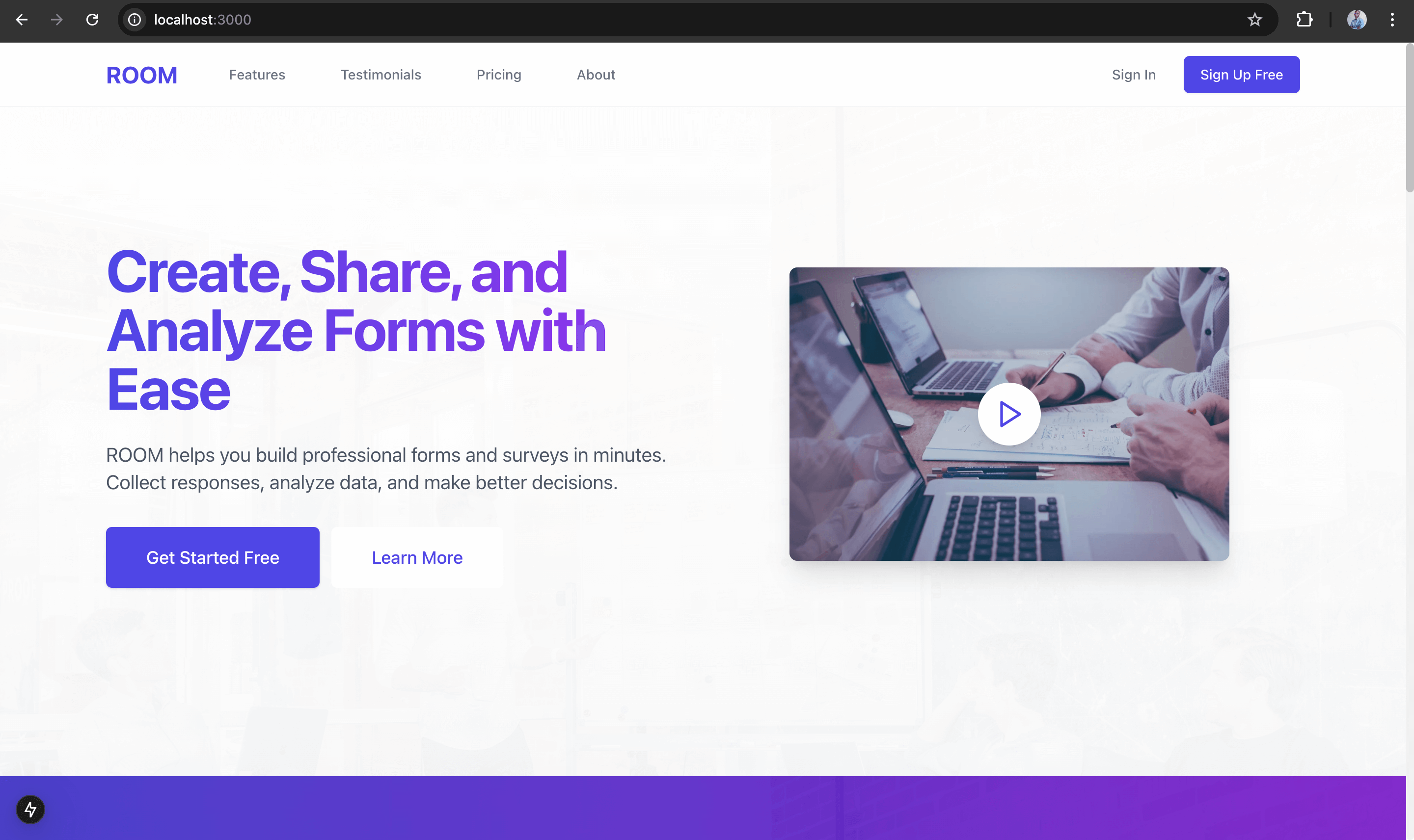 ROOM – Smarter Form Creation & Data Management
